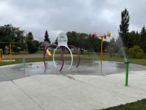 Image of a Spray Park at Allan, Saskatchewan
