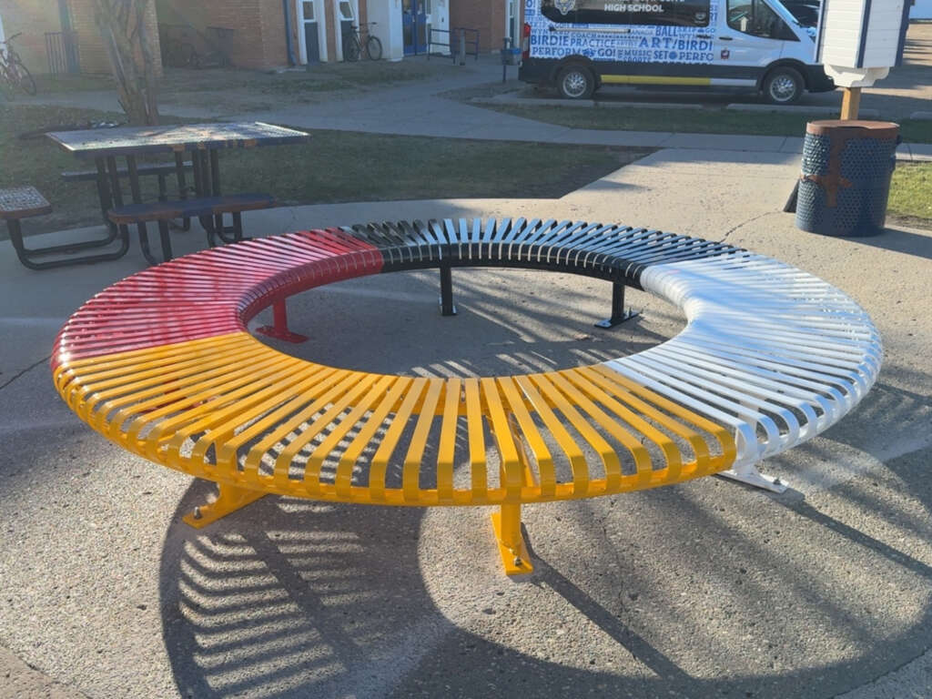 Image of a Reconciliation Bench made by 1 Stop Playgrounds