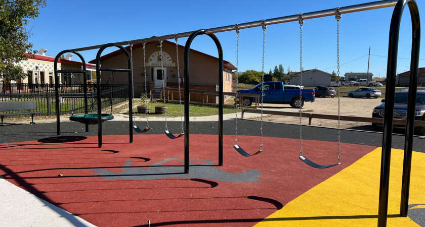 Providing playgrounds for remote and northern communities in Saskatchewan